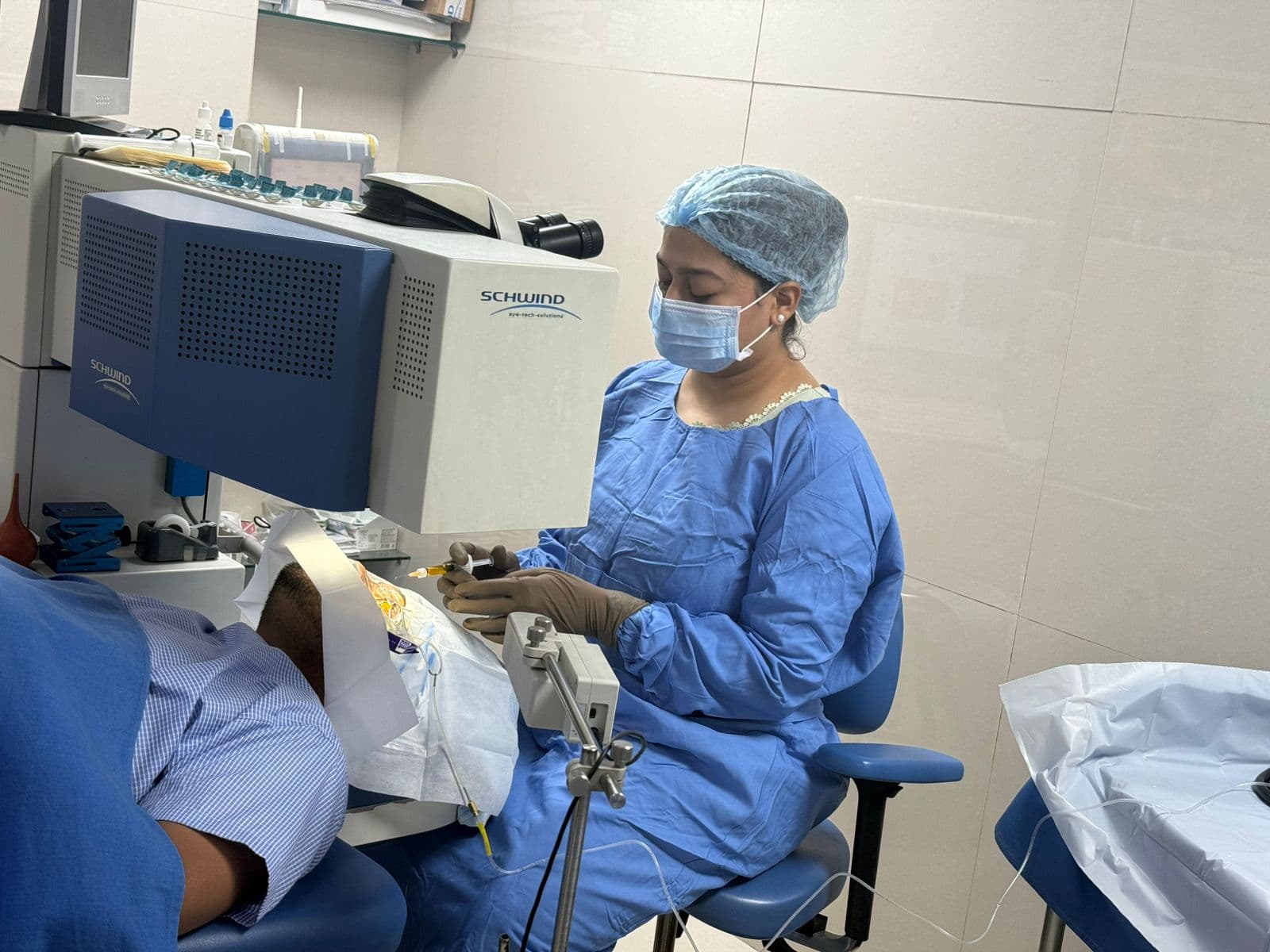 LASIK procedure at Pinnacle Eye Care